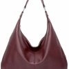 Hobo Handbags | ASBEFORE Asbefore Hobo Bag For Women, Leather Tote Bag, Shoulder Purse Handbag With Zipper