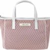 Hobo Handbags | qbag paris Qbag Paris Shoulder Women'S Large Tote Bag,Washable Mesh Design,Stylish Crossbody Purse,Dusty Pink