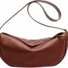 Hobo Handbags | Mudono Mudono Crossbody Bag For Women Large Leather Shoulder Purse Casual Hobo Crossbody Handbag Lightweight Crescent Satchel