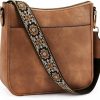 Hobo Handbags | BOSTANTEN Bostanten Crossbody Bags For Women Trendy Vegan Leather Hobo Purses Shoulder Handbags With Wide Shoulder Strap