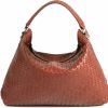 Hobo Handbags | Jild Hobo Style Woven Bag For Women - Soft Handmade Top-Handle Premium Quality Leather Tote Bag - Cross Body Travel Handbag