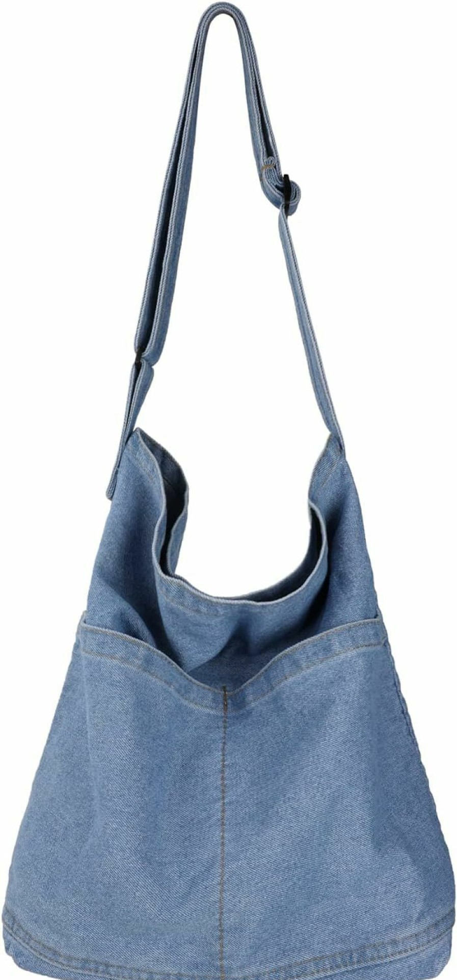 Hobo Handbags | Youjaree Denim Shoulder Bag Casual Tote Bag Large Hobo Handbag Jean Purse For Women