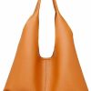 Hobo Handbags | EDIWER Ediwer Soft Leather Shoulder Bag For Girls Large Capacity Satchel Designer Hobo Bag Handbag Casual Top Handle Bag For Work