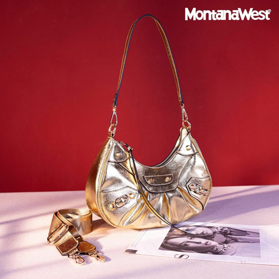 Hobo Handbags | Montana West Montana West Small Purse For Women Retro Classic Cute Shoulder Hobo Bags Trendy Mini Purses