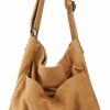 Hobo Handbags | NATINSA Canvas Hobo Crossbody Shoulder Tote Bag For Women And Men W/Multi-Pocket Casual Purse Messenger Bags Travel Work