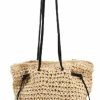 Hobo Handbags | OWGSEE Owgsee Straw Bucket Bag For Women, Summer Woven Beach Bag Drawstring Hobo Bucket Purses Handbag For Vacation