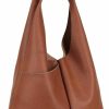 Hobo Handbags | MISSTONG Misstong Leather Women'S Tote Bag/Ladies Purse/Travel Shopping Bag Hobo Carry Shoulder Bag Multipurpose Handbag