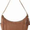 Hobo Handbags | The Sak The Sak Womens Leather, & Silhouette, Supple, Kendra Hobo Bag In Leather Timeless Elevated Silhouette Soft Supple Handcrafted Sustainably, Tobacco, One Size Us