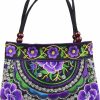 Hobo Handbags | KUKINLOON Canvas Floral Hobo Tote Bags For Women Stylish Casual Shoulder Handbag Ethnic Embroidery Purse