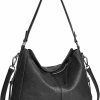 Hobo Handbags | BROMEN Bromen Purses For Women Vegan Leather Hobo Bags Designer Handbags Large Shoulder Crossbody Bag With Adjustable Strap