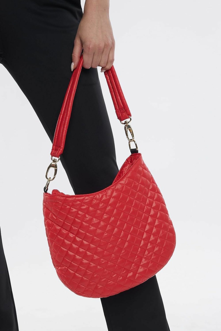 Hobo Handbags | CLARANY Clarany Lightweight Quilted Crossbody Hobo Bag Water Repellent Uvprotection