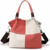 Hobo Handbags | Faatoop Faatoop Cute Canvas Tote Crossbody Shoulder Bag For Women Fashion Canvas Hobo Bags Multi-Color Casual Purses And Handbags