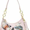 Hobo Handbags | Anuschka Anuschka Women'S Hand Painted Genuine Painted Leather Small Convertible Hobo