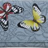 Hobo Handbags | Anna by Anuschka Anna By Anuschka Hand Painted Women'S Leather Ladies Three Fold Wallet