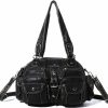 Hobo Handbags | Angel Kiss Angel Kiss Hobo Crossbody Purses For Women Shoulder Bag Multipocket Soft Hobo Purses Removable Strap Leather Handbags