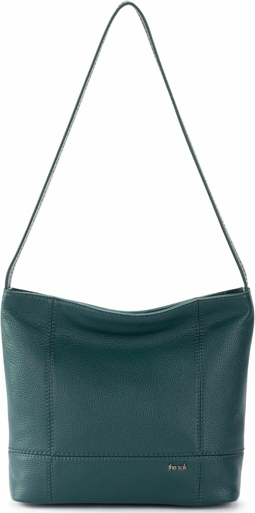 Hobo Handbags | The Sak The Sak De Young Hobo In Leather, Single Shoulder Strap, Marine