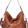 Hobo Handbags | BOSTANTEN Bostanten Genuine Leather Hobo Handbags Designer Shoulder Tote Purses Crossbody Large Bag For Women