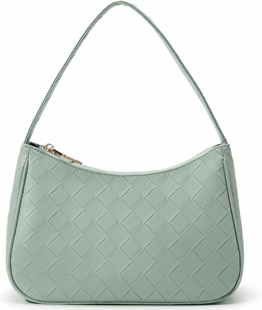 Hobo Handbags | KALIDI FANCY FOREST Shoulder Bags For Women,Cute Hobo Bag Tote Handbag Women'S Crossbody Handbags Fashion Mini Clutch Purse With Zipper Closure Casual Shopping Work Travel Green A