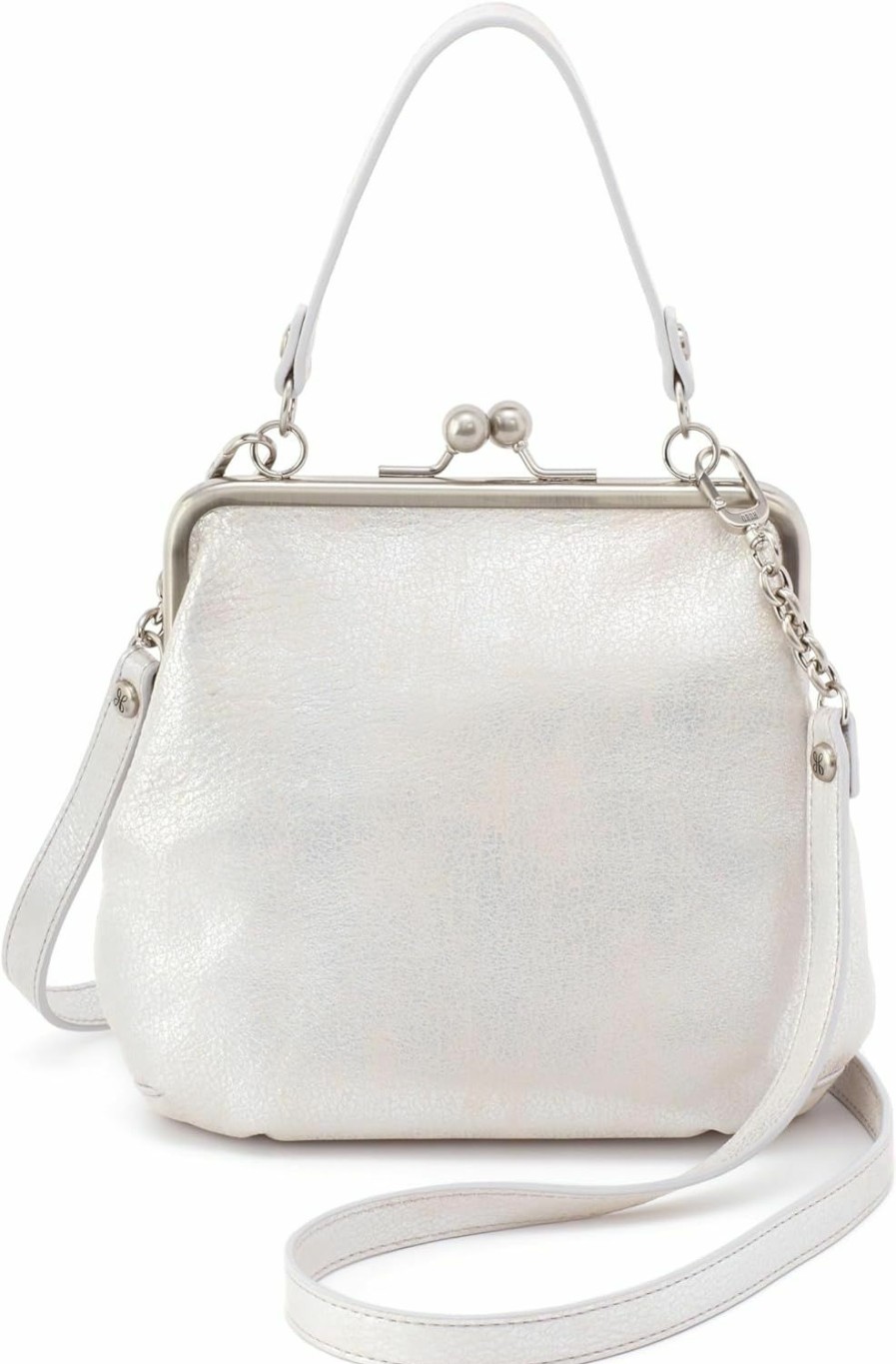 Hobo Handbags | HOBO Hobo Womens Alba Crossbody Silver One Size