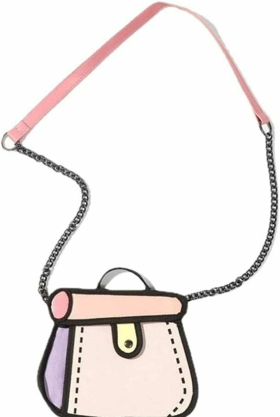 Hobo Handbags | HS Hs Kawaii Shoulder Bag Cute Shoulder Bag 2D Cartoon Shoulder Bag Cute Tote Bag Cute Hobo Bag For Women Girls Teens