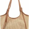 Hobo Handbags | Ulisty Ulisty Women Straw Bag Woven Tote Bag Summer Beach Bag Fashion Hobo Bag Shoulder Bag Handbag