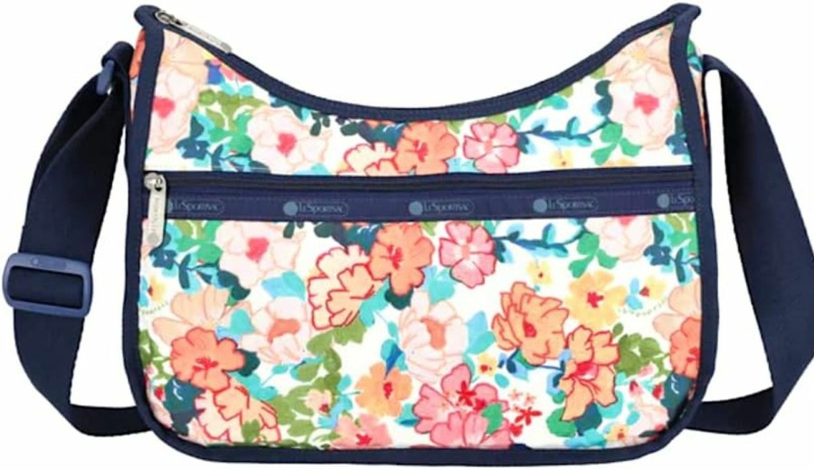 Hobo Handbags | LeSportsac Classic Hobo Colorful Garden Print