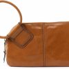 Hobo Handbags | HOBO Hobo Sable Wristlet Pouch For Women - Tumbled Leather Construction With Circular Wrist Strap, Handy And Compact Pouch Truffle One Size One Size