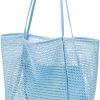 Hobo Handbags | KALIDI Kalidi Beach Mesh Tote Bag, Casual Tote Bag Hobo Women Foldable Max 23L Shoulder Bag For Beach Picnic Vacation