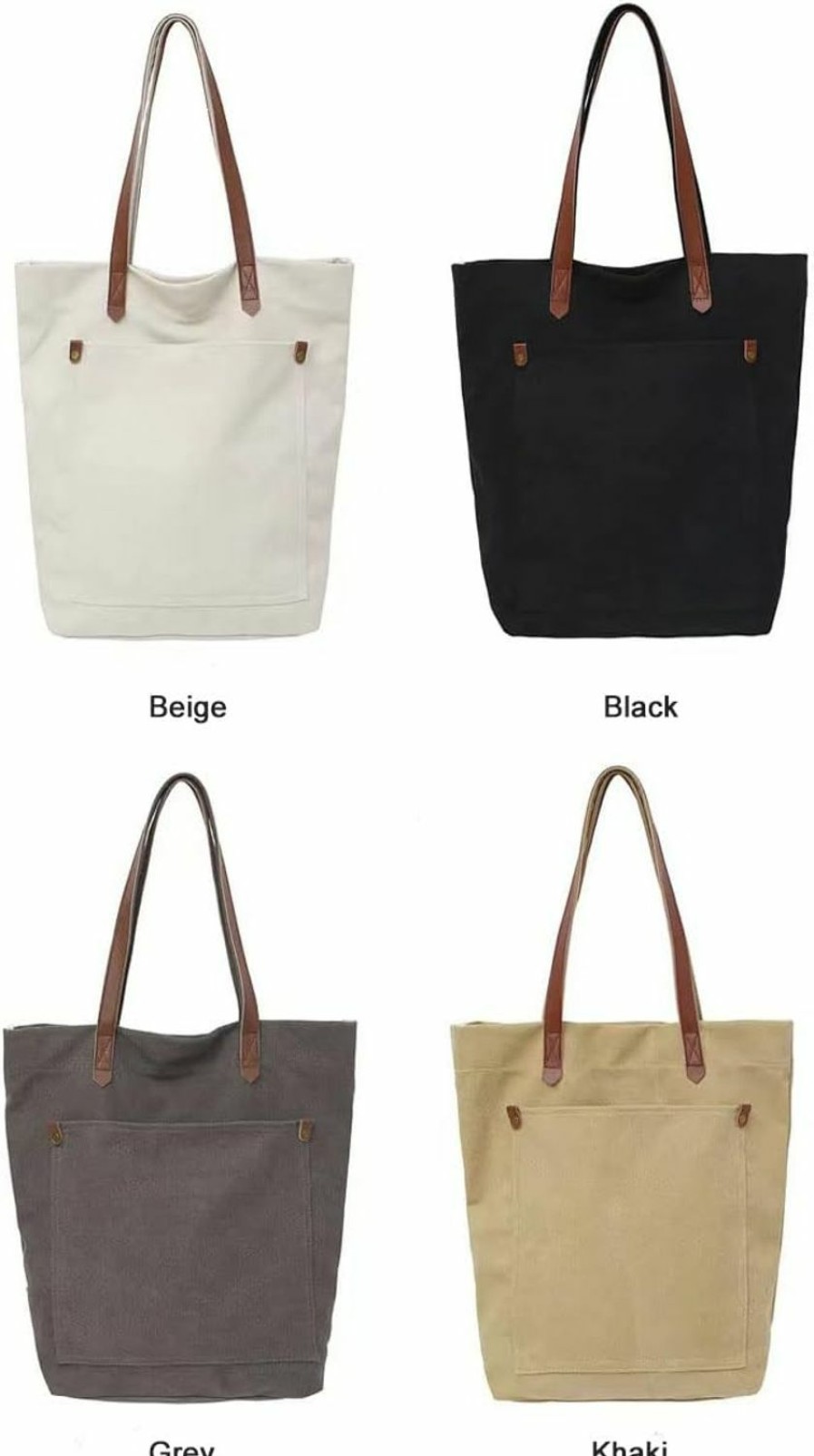 Hobo Handbags | Aphoraeny Aphoraeny Canvas Tote Bags Buckets Totes Shoulder Bags Hobo Bag Retro Casual Handbags Work Bag Top Handle Satchel