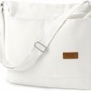 Hobo Handbags | Gocvo Durable Canvas Tote Bag With External Pocket Design, Stylish Appearance, Adjustable Shoulder Strap…