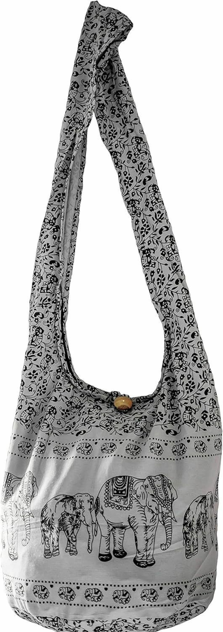 Hobo Handbags | CCcollections Sling Bag Cotton - Large Boho Hippie Hobo Handbag - 40 Prints - Uni Crossbody Bag