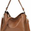 Hobo Handbags | VX VONXURY Vx Vonxury Hobo Bags For Women, Stylish Ladies Purse And Handbag Faux Leather Shoulder Bags With Detachable Long Strap