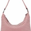 Hobo Handbags | Vaeltaja Vaeltaja Woven Bag For Women, Vegan Leather Tote Bag Shoulder Bag Top Handle Retro Handmade Handbag And Purse Hobo Bag