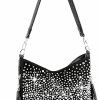 Hobo Handbags | Zzfab Zzfab Glamorous Star Light Rhinestones Crossbody Bag Little Hobo Bling Purse