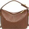 Hobo Handbags | Verdusa Verdusa Women'S Woven Hobo Crossbody Bags Small Shoulder Bag Top Handle Handbags