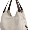 Hobo Handbags | TCHH-DayUp Tchh-Dayup Hobo Purses For Women Canvas Tote Shoulder Bags Cotton Handbags