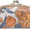 Hobo Handbags | HOBO Hobo Womens Cora Frame Card Holder Orange Blossom One Size