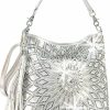 Hobo Handbags | Zzfab Zzfab Starburst Rhinestone Hobo Bag With Shoulder Strap