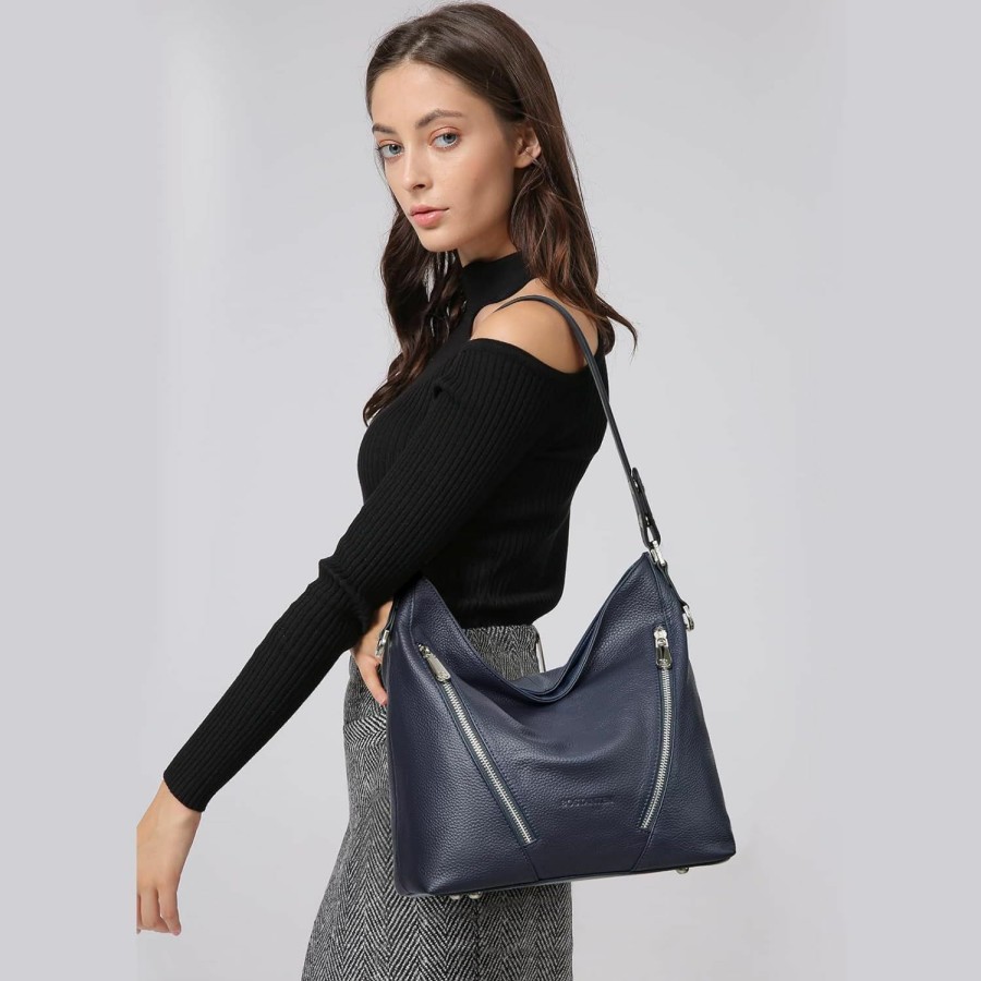 Hobo Handbags | BOSTANTEN Bostanten Women Leather Handbag Designer Ladies Hobo Purses Shoulder Bags