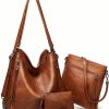 Hobo Handbags | Smith Sursee Smith Sursee Women'S Handbags And Backpack Purses Large Hobo Bags Tote Bag Crossbody Shoulder Bag Satchel Purse Set 3Pcs