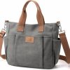 Hobo Handbags | DOURR Dourr Hobo Crossbody Bags For Women Trendy Canvas Top-Handle Handbag Multi-Pocket Light Going Out Purse Pocketbooks