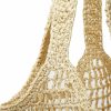 Hobo Handbags | Yafirgeer Crochet Straw Bags For Women Knit Tote Bag Hobo Bag Hollow Out Summer Purses Trendy Beach Bag