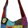 Hobo Handbags | Suman Enterprises Multicoloured Hobo Cotton Sling Cross Body For Men & Women, Messenger Shoulder Bag Hippie Boho Bohemian Bag For Both Men & Women