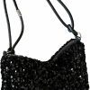 Hobo Handbags | GORGLITTER Gorglitter Women'S Sequin Hobo Mini Shoulder Bags Shiny Shoulder Bag Trendy Clutch Hobo Purse