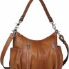 Hobo Handbags | HESHE Heshe Genuine Leather Purses For Women Shoulder Hobo Bag Crossbody Satchel Handbags Designer Ladies Totes Purse