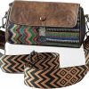 Hobo Handbags | HuiHota Huikeya Bohemian Embroidery Shoulder Bag For Women'S - Western Satchel And Hobo Style With Wallet-Small Women'S Crossbody