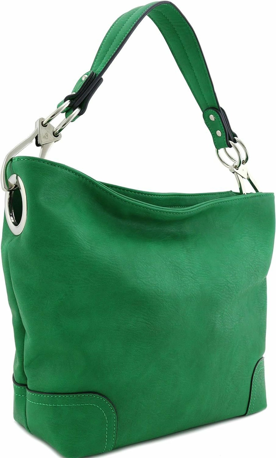 Hobo Handbags | ALYSSA Hobo Shoulder Bag With Big Snap Hook Hardware