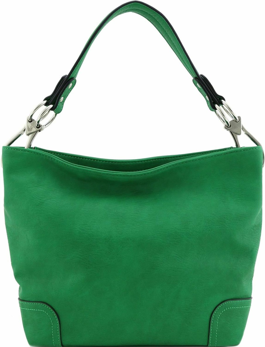 Hobo Handbags | ALYSSA Hobo Shoulder Bag With Big Snap Hook Hardware