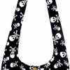 Hobo Handbags | Blue Orchid Fully Lined Skull Hippie Hobo Sling Crossbody Bag - Large Front Phone Pocket - Metal Zippers