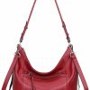 Hobo Handbags | Over Earth Over Earth Genuine Leather Hobo Purse Shoulder Bags For Women Crossbody Handbags